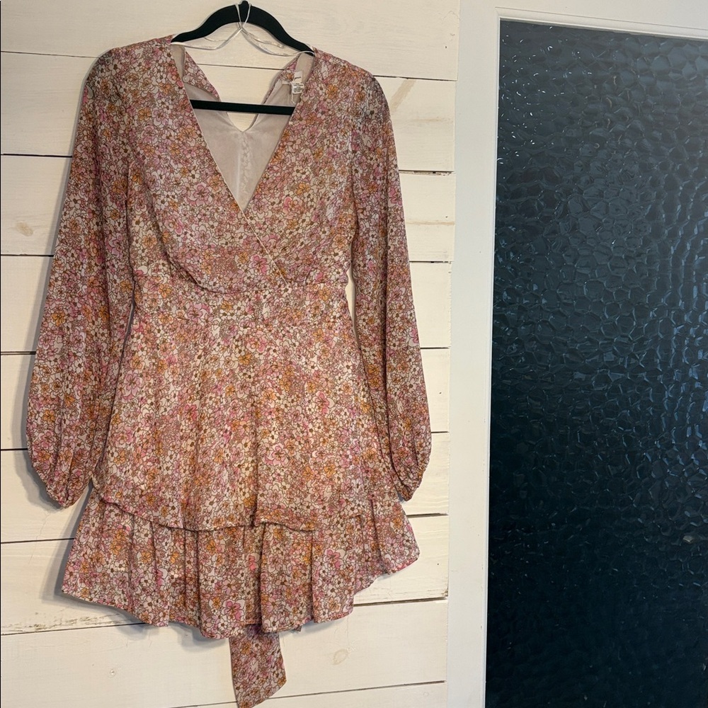 Floral Long Sleeve Dress